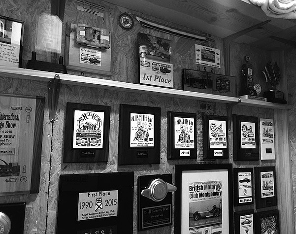 Trophy wall